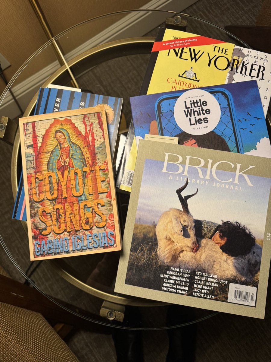sororally's tweet photo. @Gabino_Iglesias And to you! In 2025, I’m going to re-teach myself how to sit quietly and read, starting with something I unfinished during the dark, early pandemic years. https://t.co/ammTd1AkTd