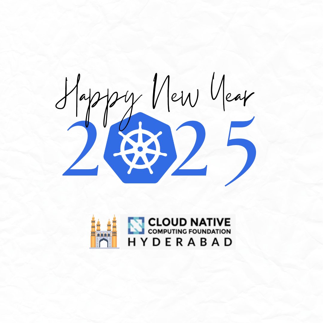 CNCF Hyderabad's 2025 calendar is packed with zero-downtime learning!

From beginner-friendly k8s sessions to advanced cloud native talks, we're creating a distributed system of opportunities.

Plus <a href="/KubeCon_/">Kubecon_</a> is coming to mana Hyderabad this year 🤩

#CNCFHyderabad