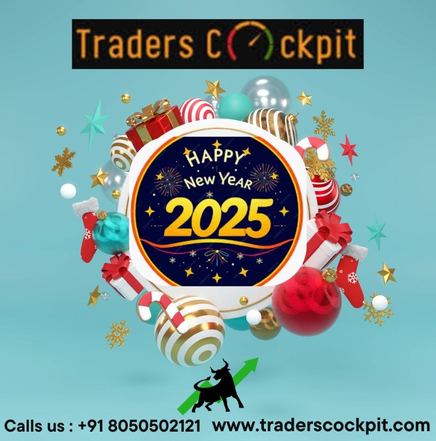 TradersCockpit's tweet image. Happy New Year 2025  
traderscockpit.com #stockmarket #technicalanalysis