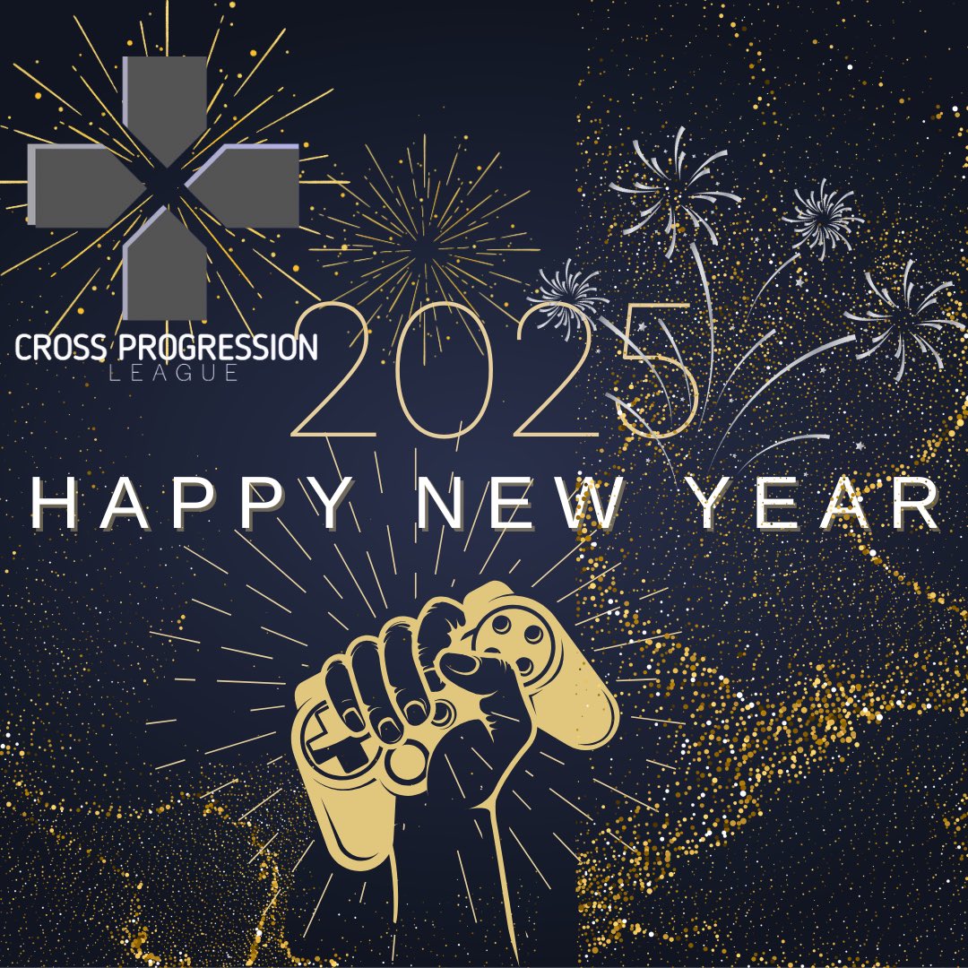 HAPPY NEW YEAR!
Hope you had a wonderful 2024. As we move into 2025 Cross Progression League wishes you the very best of 2025.  

We’re looking forward to to the new season beginning on January 13th. Hope to see you there and to cheer you on! 
To register: forms.gle/dDaPi1iTEER5xB…