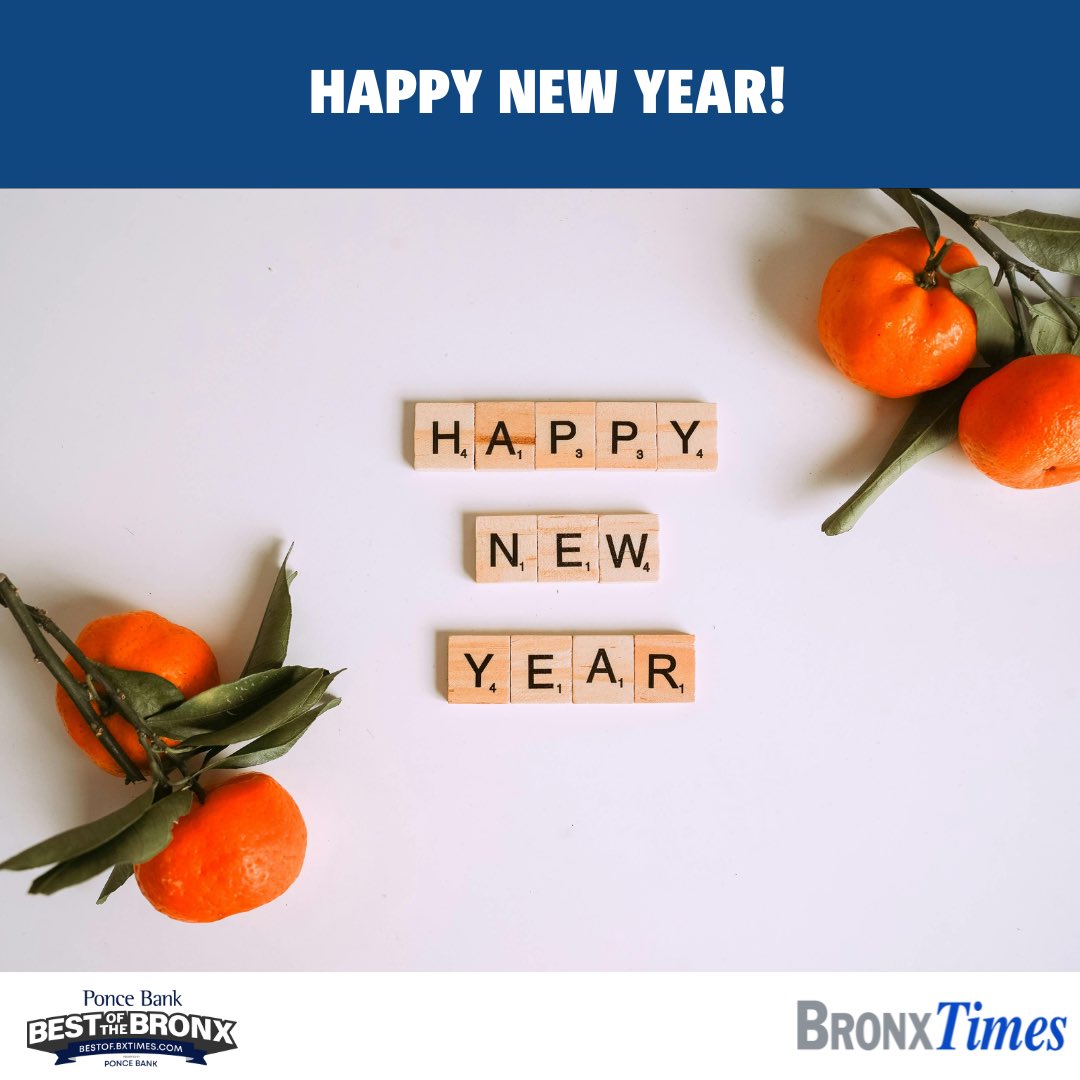 Wishing everyone a joyful, safe and healthy new year! 🎉 🎇

Take a look at the Winners of the Ponce Bank Best of The Bronx 2024 contest!

BESTOF.BXTIMES.COM

Brought to you by @poncebank