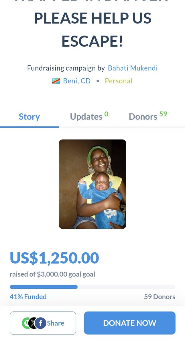 jesstillas's tweet photo. Bahati’s smile hides her struggles, but your help can bring her joy. Let’s start this year by giving her the love and support she needs. Even a small donation can make a big difference. #SupportBahati
https://t.co/JYqN3vQ6Ut https://t.co/CTkzcL54KR