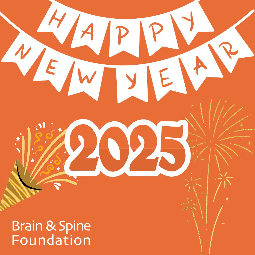 brainspine's tweet image. Happy New Year 2025 from everyone at the Brain &amp;amp; Spine Foundation!

Thank you very much for your support to the neurological community. None of this would have been possible without you. 
Wishing you all a great year ahead.✨

#NewYear #NewYear2024 #charity #fundraising #donate