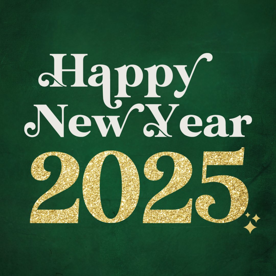 Wishing you a very Happy New Year!🤩💚