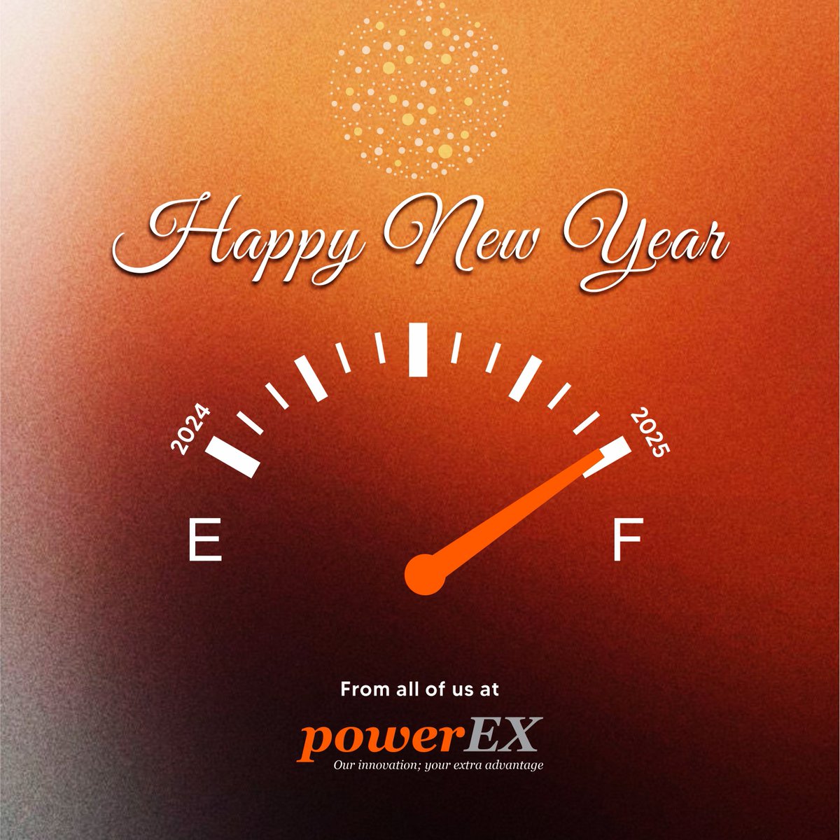 A new year, a fresh chapter, and endless possibilities!

Embracing new opportunities, forging deeper connections, and achieving greatness together; let’s make this year extraordinary!

#HappyNewYear2025
#YearOfGrace
#StrongerTogether
#Powerex