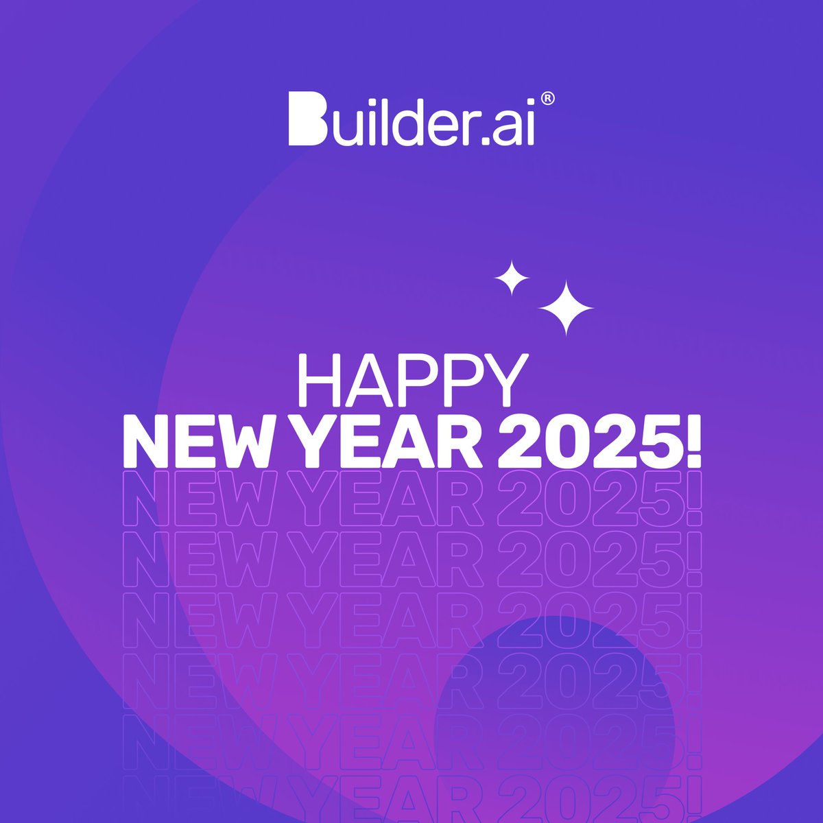 From all of us at Builder.ai, Happy New Year!

May the coming year bring you new opportunities, groundbreaking creations, and endless innovation.

We can't wait to see what you'll build with us in 2025!