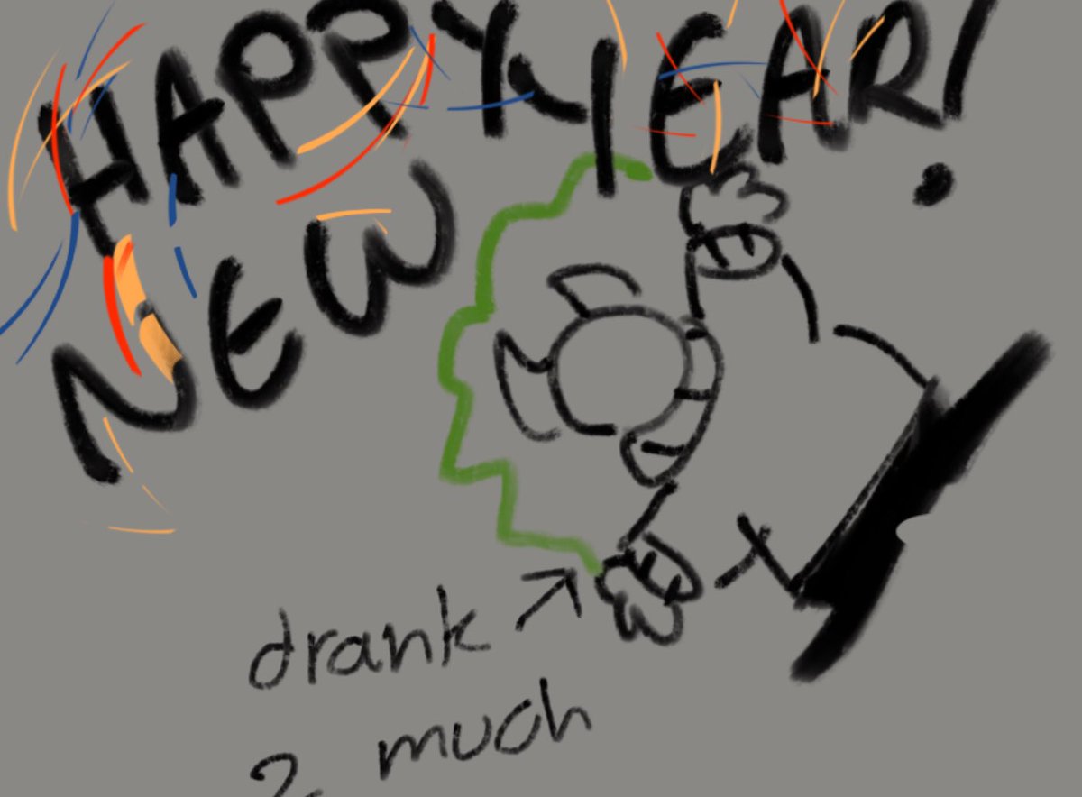 HAPPY NEW YEAR!! in 50 minutes haha :3

#bobvelseb #spookymonth #spookymonthbob