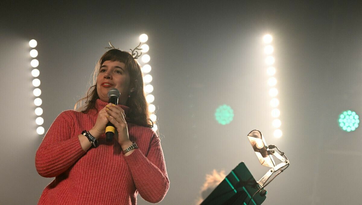 "J'ai toujours rêvé d'être sur scène" : Claire Ottaway chanteuse du groupe Astéréotypie atteinte d'autisme ➡️ l.franceinter.fr/LiF

#Le69Inter