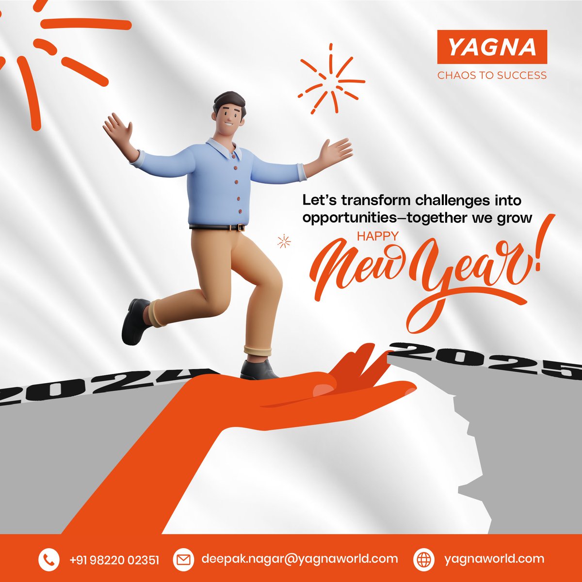 Yagna_Sucess's tweet photo. New year, new goals, and endless possibilities. Let’s make 2025 a year to remember with YAGNA team. 🚀💡 
#BusinessInnovation #NewYear #manufacturer #startup #businessgrowth #Businessproblems #theoryofconstraints #businessconsultant #growth #businesstips #businessowner #business https://t.co/HD3g7JOXxl
