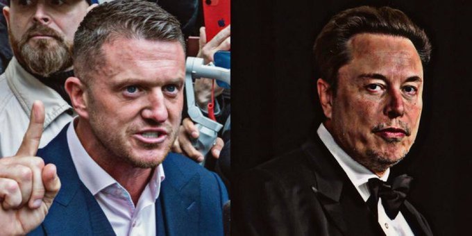 SumitHansd's tweet image. &quot;Elon Musk has spoken out about Tommy Robinson: 

“Why are rapists given suspended sentences in the UK, but this guy gets 18 months in solitary confinement, despite doing nothing violent?”

Free Tommy