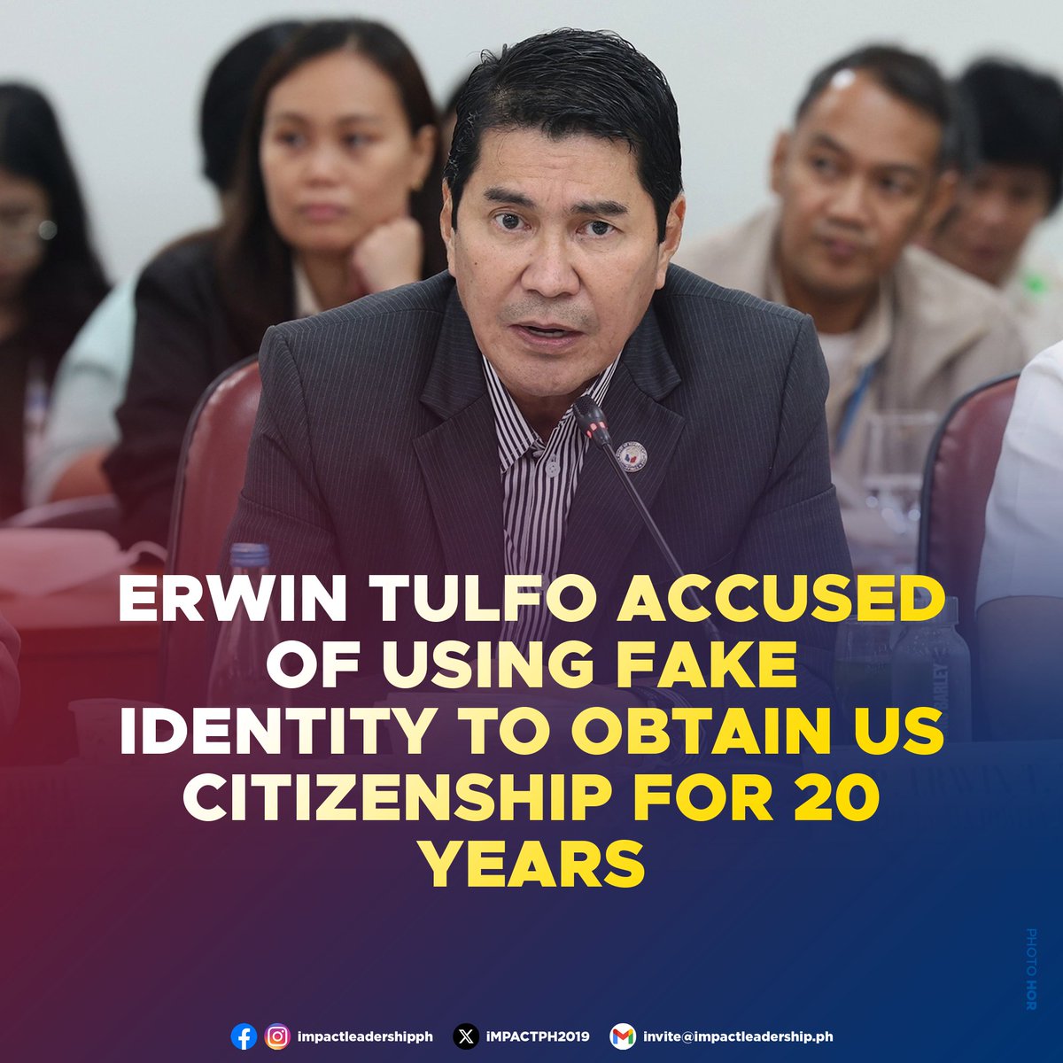 marortoll's tweet photo. The documents don't lie and Tulfo has kept mum about the issue. But it's obvious that he's not even qualified to be a party-list representative on the basis of documents which surfaced and more so, run for Senator, when he couldn't even get confirmed when appointed as DSWD secretary.