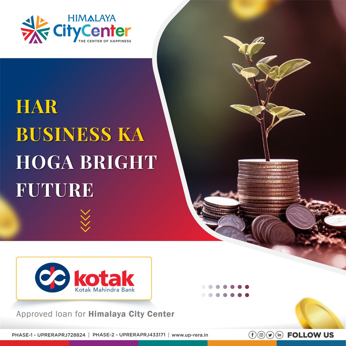 GroupHimalaya's tweet image. himalayacitycenter.com
RERA Registration No.: UPRERAPRJ728824
(Himalaya City Center Phase-1)
RERA Registration No.: UPRERAPRJ433171
(Himalaya City Center Phase-2)
up-rera.in

#DoubleHeightLuxury #RetailRedefined #HimalayaCityCenter