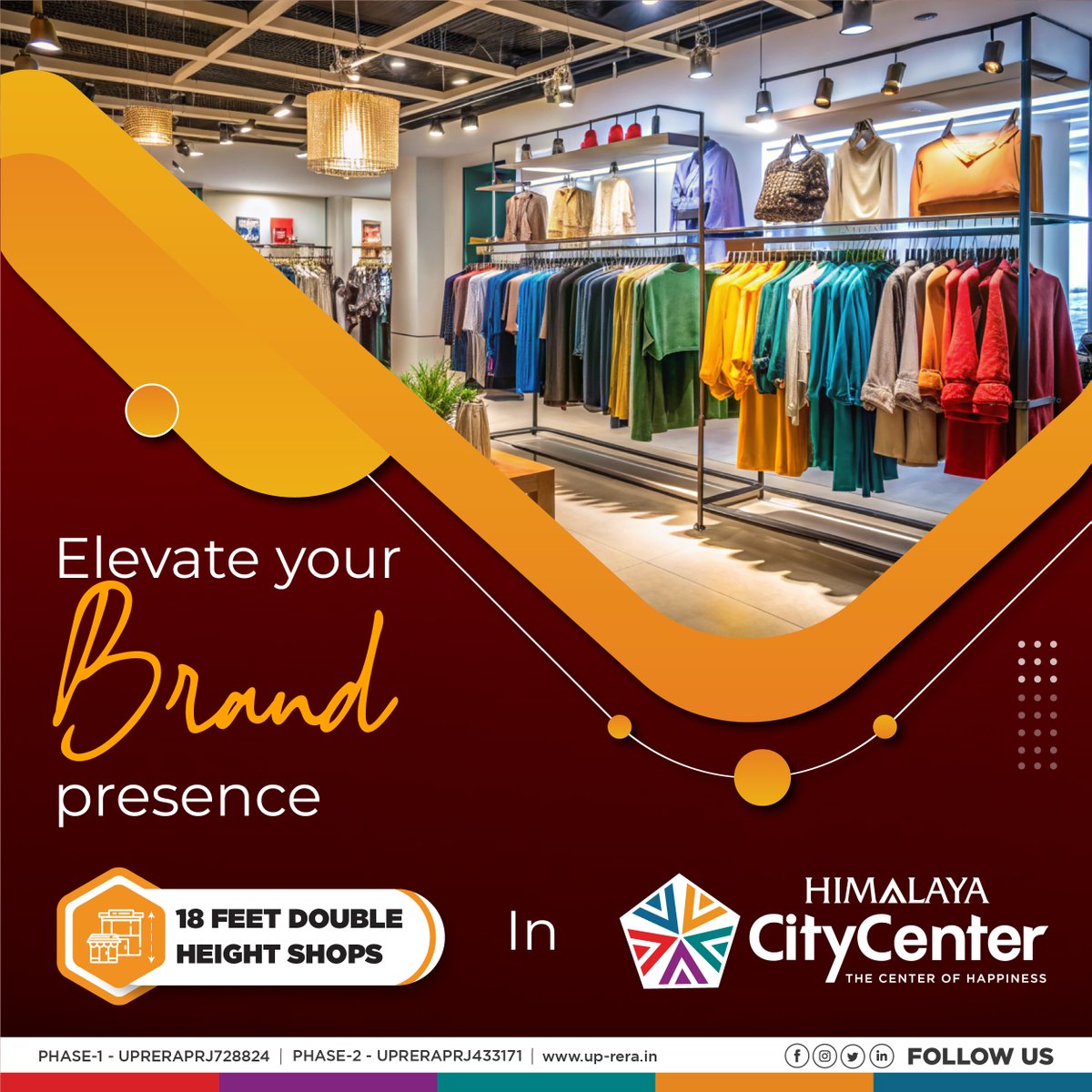 GroupHimalaya's tweet image. himalayacitycenter.com
RERA Registration No.: UPRERAPRJ728824
(Himalaya City Center Phase-1)
RERA Registration No.: UPRERAPRJ433171
(Himalaya City Center Phase-2)
up-rera.in

#DoubleHeightLuxury #RetailRedefined #HimalayaCityCenter