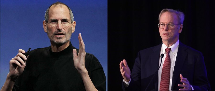 La traición más grande en la historia de la tecnología:

Steve Jobs confió en el CEO de Google como consejero de Apple.

Poco después, Google lanzó Android.

La reacción de Jobs: "Gastaré cada céntimo de los 40.000 millones de Apple para destruir Android".

Esto fue lo que