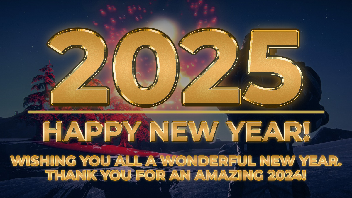 🥳Happy New Year!!!🎊
From all of us at Daybreak Games and Toadman Interactive, we wish you all a happy new year! #PlanetSide2