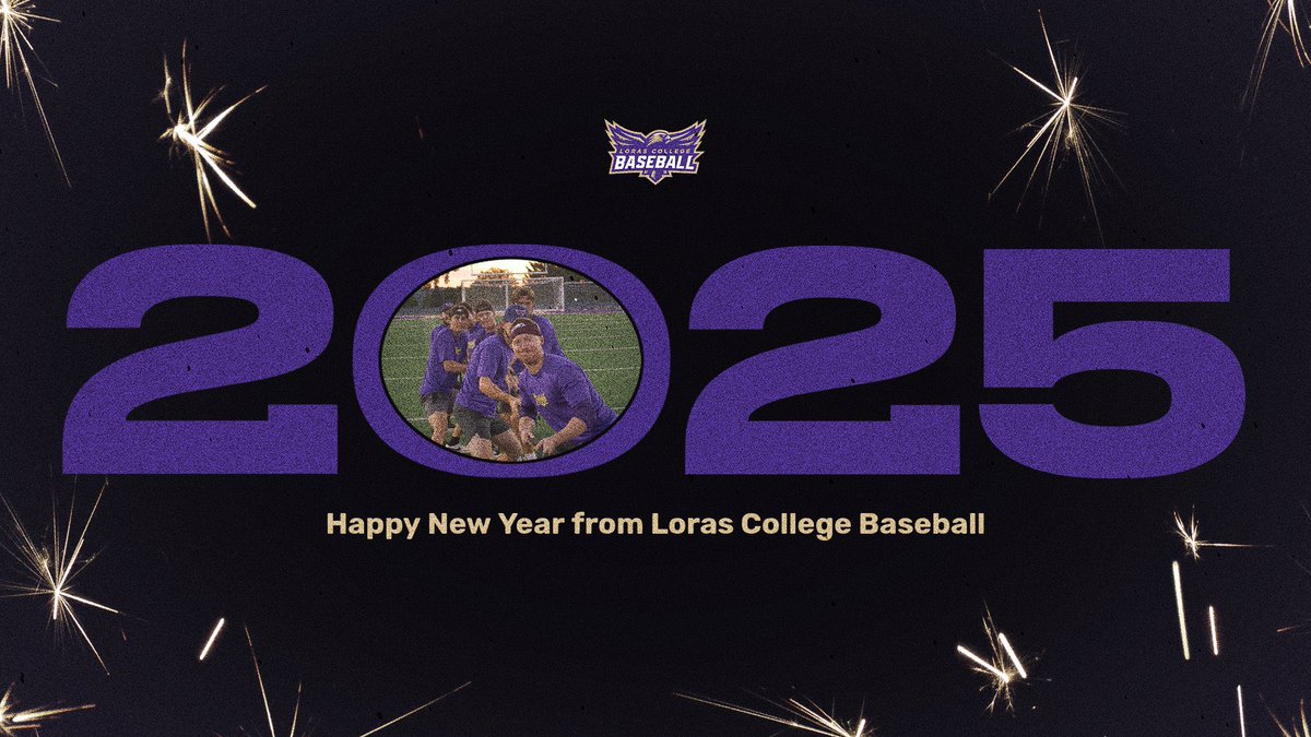 Loras Baseball, and Team Maroon, want to say happy new years! We hope your 2025 is filled with happiness, success, and best of all, some Duhawk Baseball (starting Feb. 18th) 🎉

#GoDuhawks | #HappyNewYears