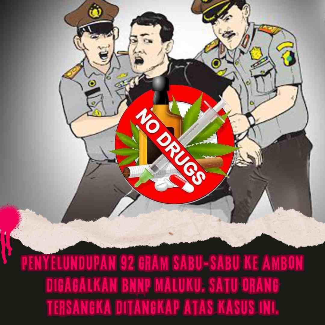 ErikaHamka's tweet photo. Berantas Narkoba untuk Masa Depan yang Lebih Aman! BNNP Maluku berhasil menggagalkan penyelundupan 92 gram sabu-sabu ke Ambon.
#Narkoba
#BerantasNarkoba
#NarkobaMembunuhmu
#AstaCita https://t.co/yPSHPXEVOV