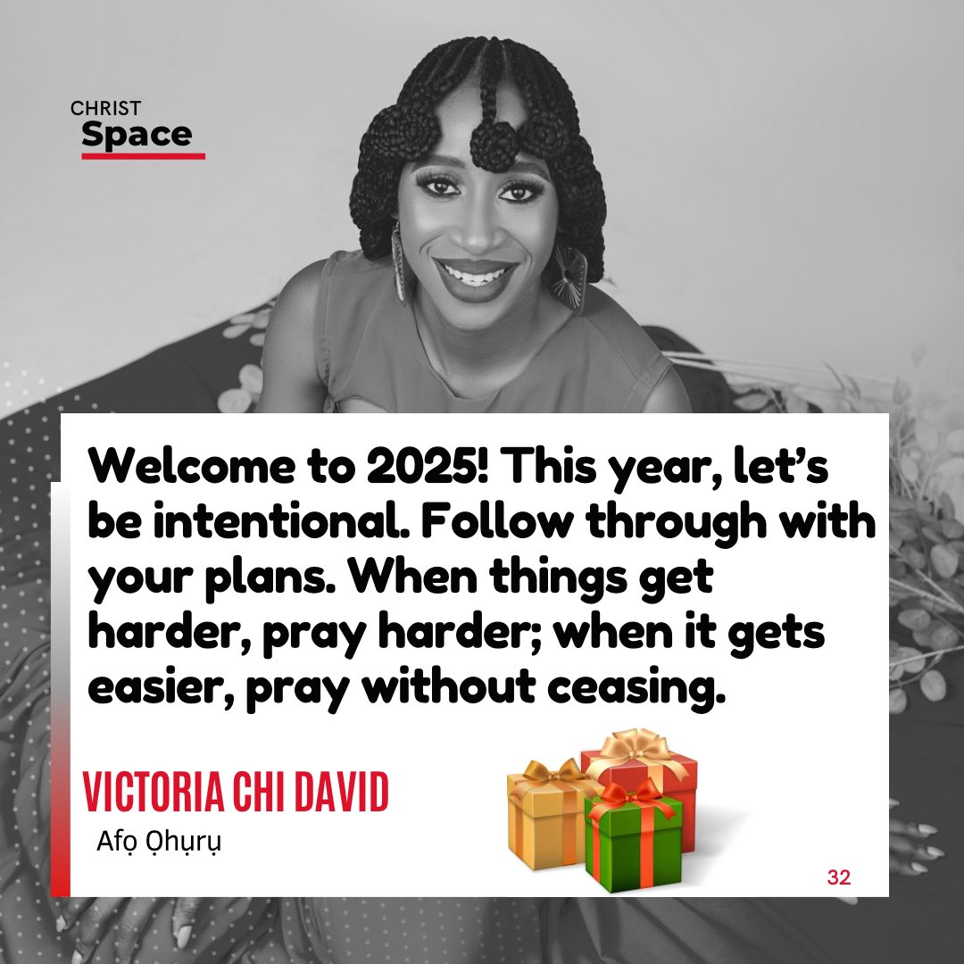 officialdachi's tweet photo. Our God is good let’s live in His grace and walk in His purpose. Cheers to more achievements and blessings in this NEW YEAR!🎊🎉🥳

Here’s to a fulfilling 2025!🥂 https://t.co/8PDJkz4xKS