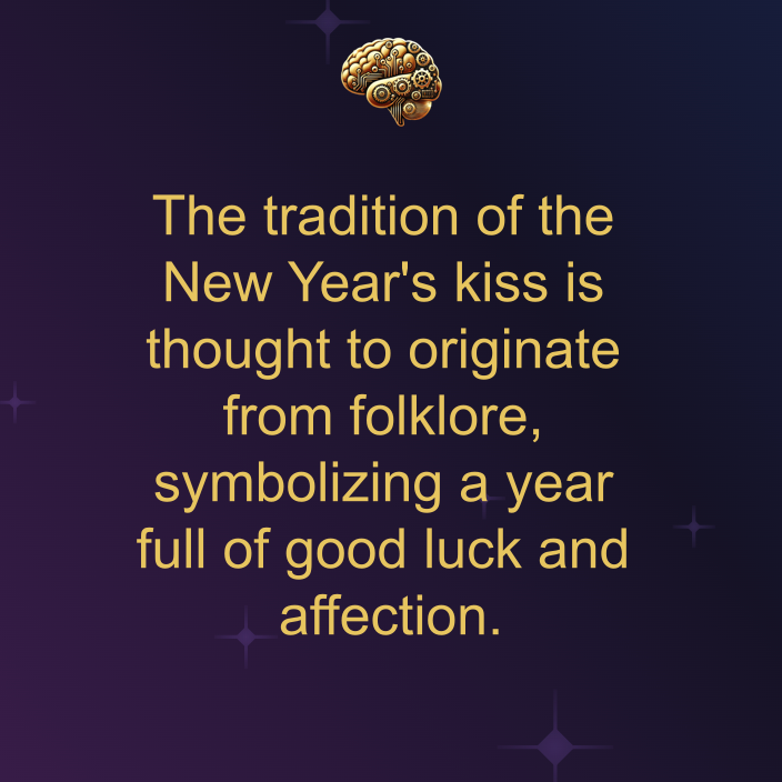 trivia_rush's tweet image. Trivia Tickler 🧠: Did you know that the tradition of the New Year's kiss is believed to come from German and English folklore as a way to ensure good luck? #HappyNewYear #TriviaRush