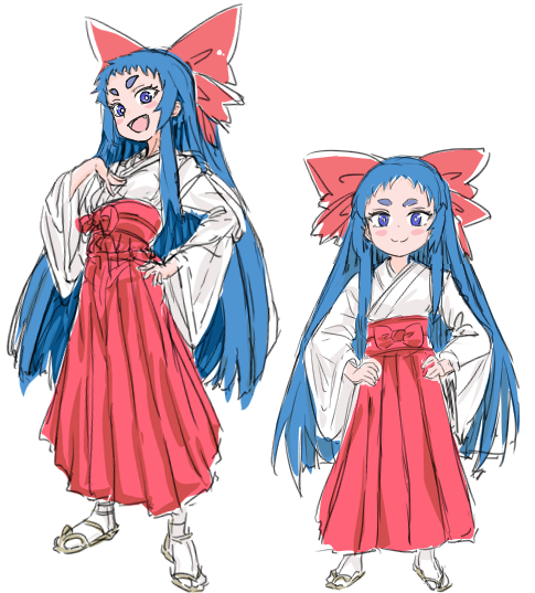 蛍子練習。もっと可愛く描きてぇ… 