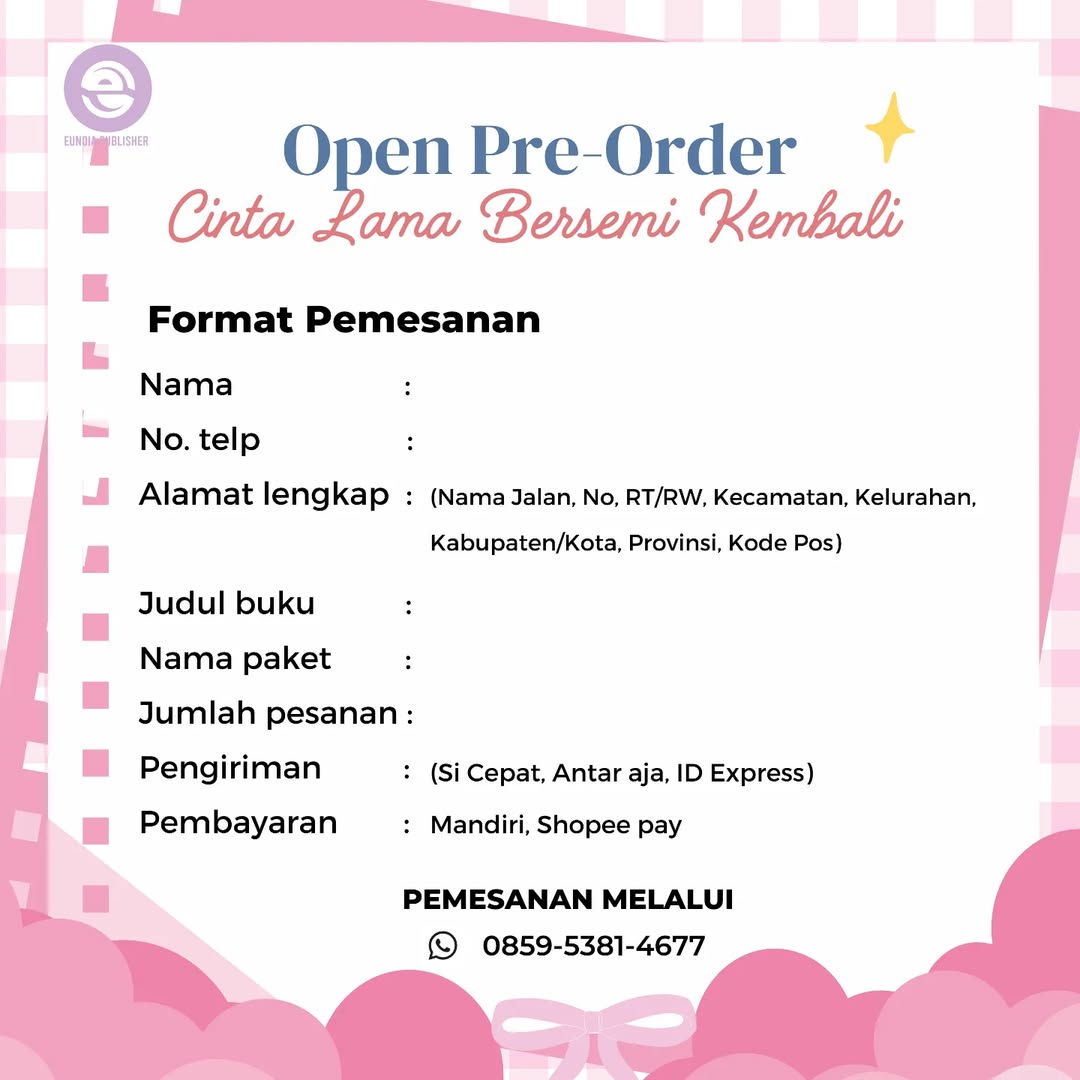 👀👀 yuuukss ikutan PO gaiiss!!!  awal tahun beli novel baruu😽