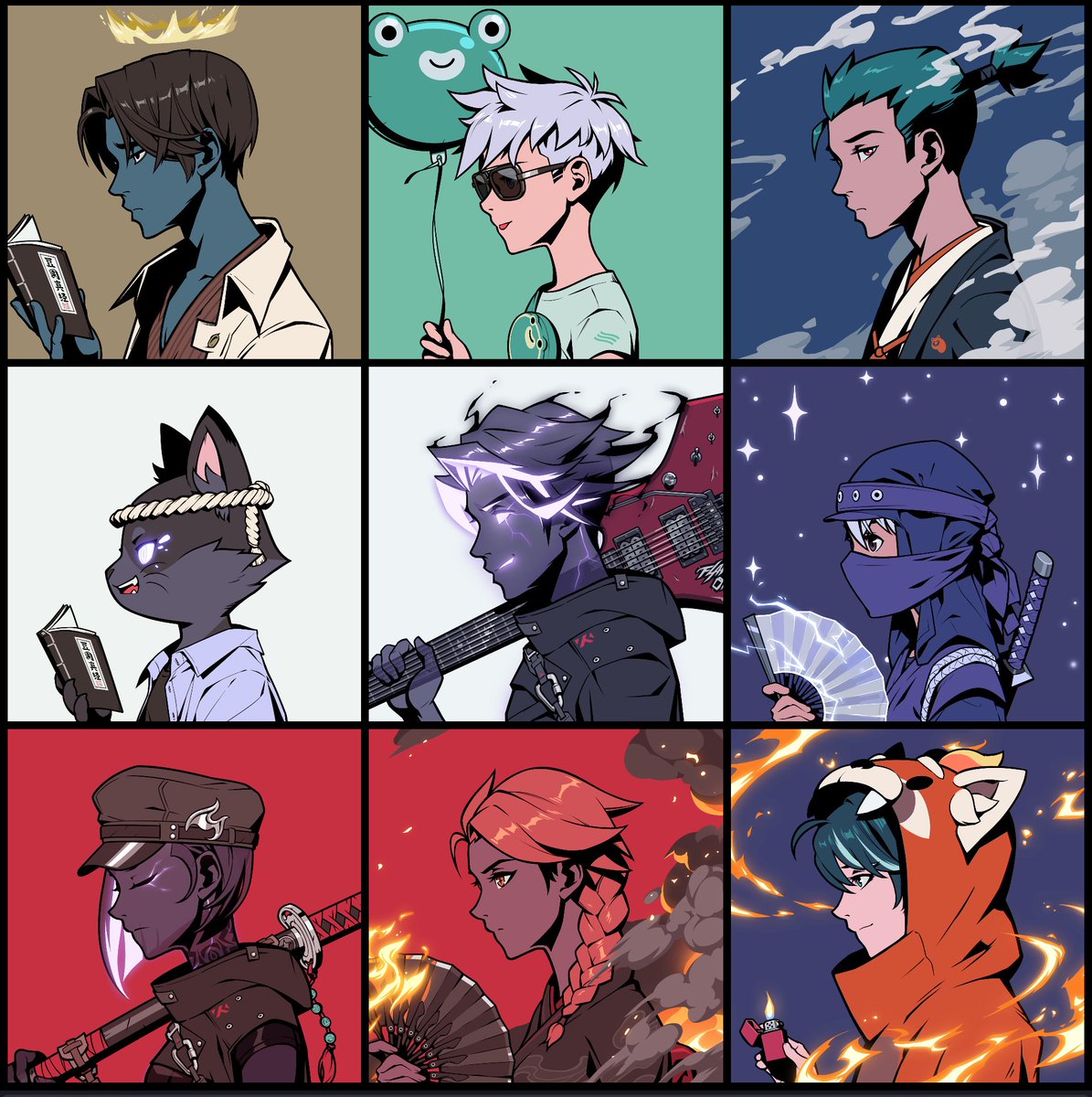 Being trading and collecting Elementals for almost  three month now. 

Pretty happy with the current lineup,  looking forward to 2025.   

IKZ ⛩️