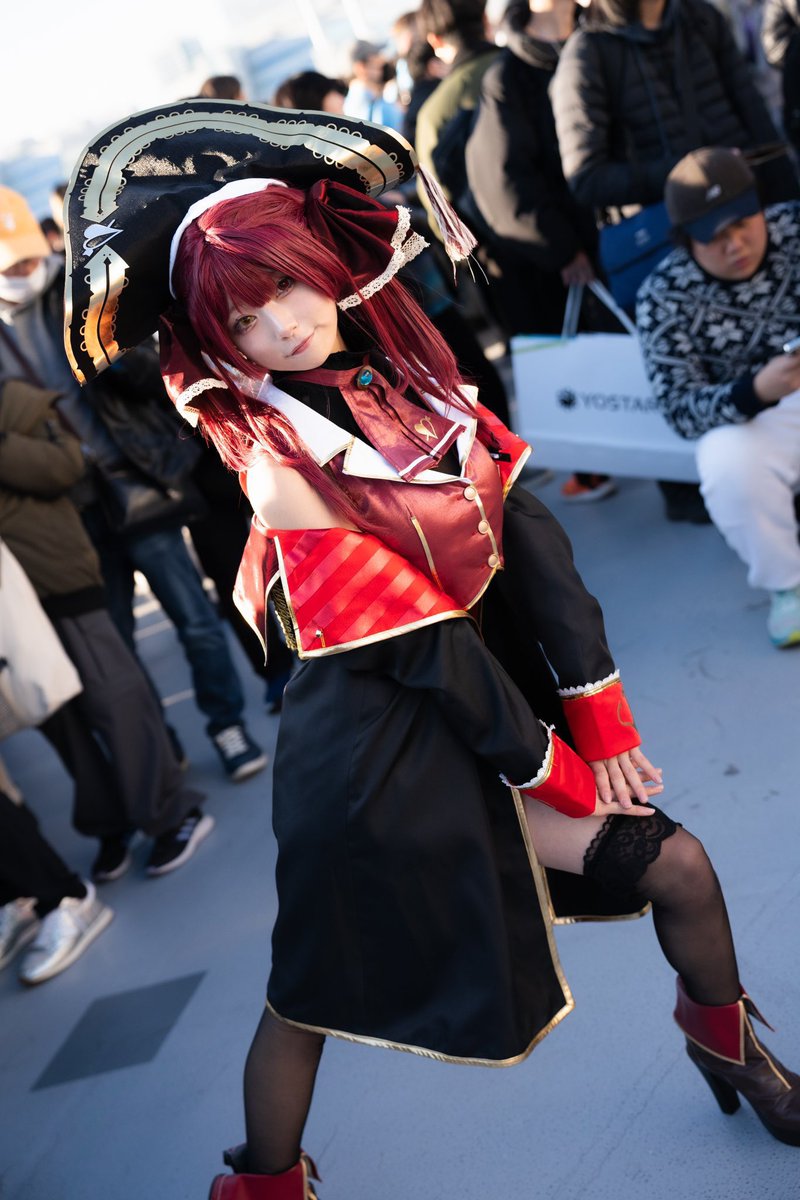 ホロライブ　宝鐘マリン

久堂あまね(<a href="/amanechan08/">久堂あまね</a>)さん

#C105_cos