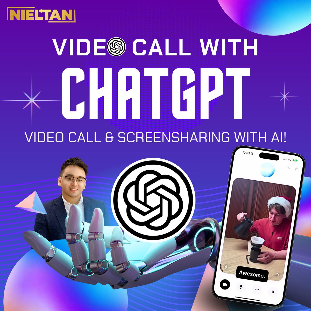 🚀 Video Call &amp; Screensharing with AI! - AI in 2025 is going to blow our minds! 🤯