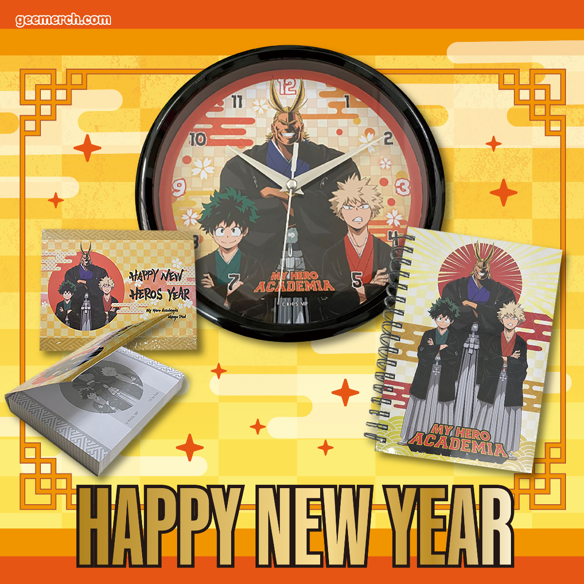 geanimation's tweet photo. Let’s countdown to new beginnings and endless possibilities! Filling our notebook with dreams, goals, and resolutions. 📝✨🌟
#NewYear2025 #Resolutions #CountdownToNewYear #anime #manga #geemerch https://t.co/K0trNjWorG
