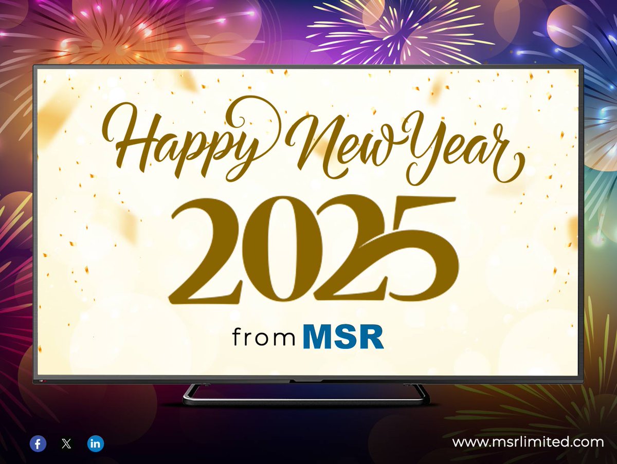 msritsolution's tweet image. Cheers to new beginnings and unforgettable guest experiences! 🎉 
As we step into 2025, we look forward to continued innovation with new connections and possibilities. 
#HappyNewYear2025 #Innovation2025 #MSR