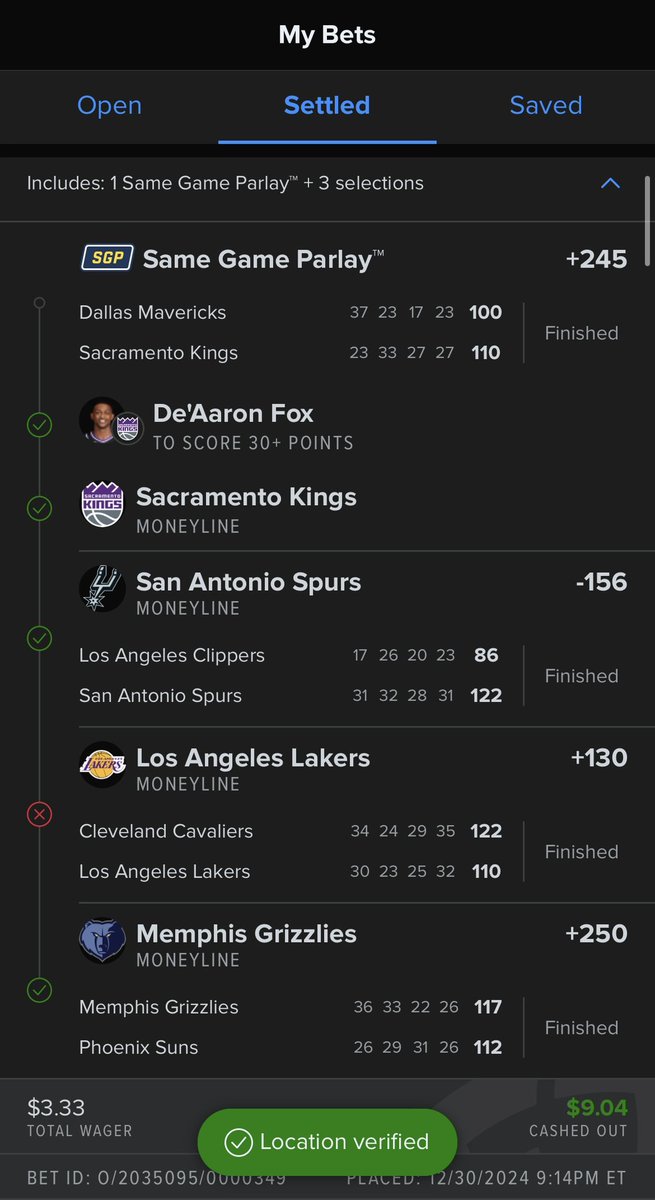 getspicks's tweet photo. Coulda cashed out 30 but waited too late. Lakers sorry ash 👎 Banned List 🚫 https://t.co/SwLpiGfkm4