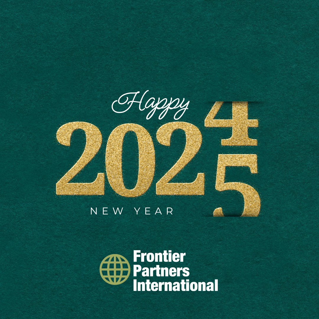 FrontierPartne1's tweet photo. 🎉 Happy New Year from all of us at Frontier Partners International! 🌍 May 2025 bring you peace, joy, and purpose. Thank you for standing with us to bring hope to families and communities worldwide. Here's to a year of impact and transformation! ✨ #HappyNewYear #SeasonOfHope https://t.co/cJZB0B5cA1