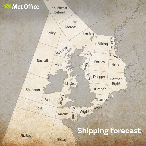 Met Office (@metoffice) on Twitter photo Tune in to <a href="/BBCRadio4/">BBC Radio 4</a> from 9am to hear our experts Craig Snell and Dr Catherine Ross share the fascinating history of the Shipping Forecast🧵1/5 Tune in to <a href="/BBCRadio4/">BBC Radio 4</a> from 9am to hear our experts Craig Snell and Dr Catherine Ross share the fascinating history of the Shipping Forecast🧵1/5