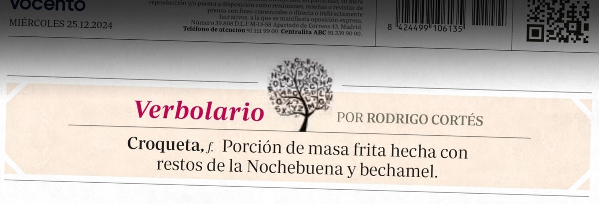 «Croqueta»; 25/dic/2024: voz n° MMMCDXVI <a href="/rodrigocortes/">Rodrigo Cortés</a>