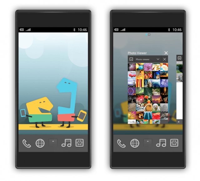 sloopbits's tweet image. MeeGo&apos;s design is very artistic.