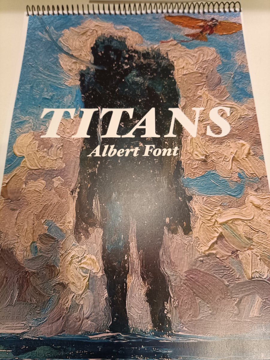 Encetem 2025 posant fil a l'agulla a un dels projectes que més il·lusió ens fa. «Titans» és molt i molt bo, quedareu enlluernats amb la prosa de l'Albert Font.