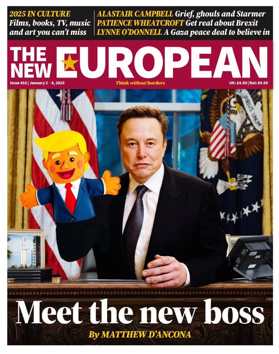 TheNewWorldmag's tweet photo. Happy New Year all! Here’s our first issue of 2025 - cover story link below https://t.co/hHrwdBbbbz
