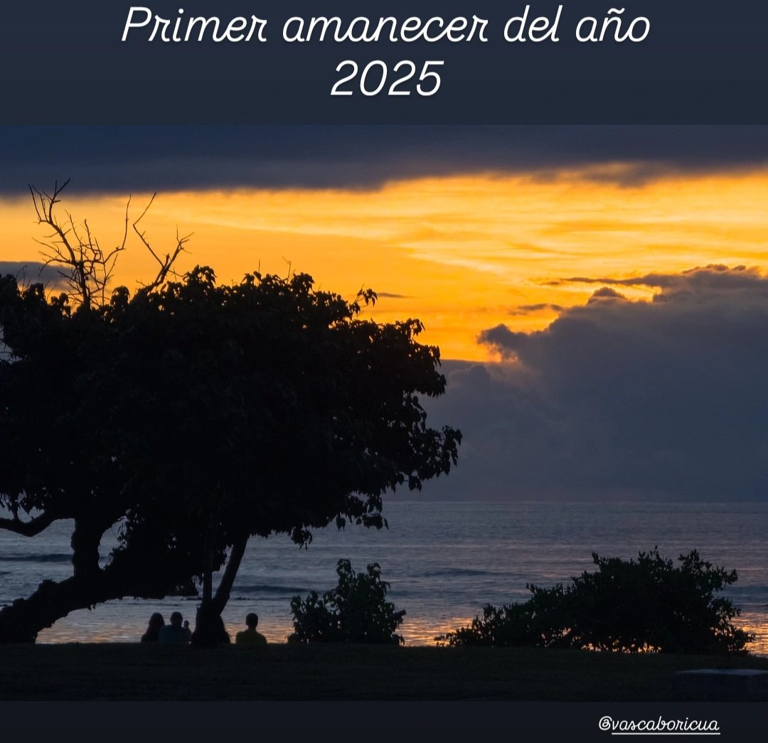 📍Ponce 🇵🇷
Hermoso amanecer que le da la bienvenida al año 2025 y nos energiza.
¡Bendiciones, familia!