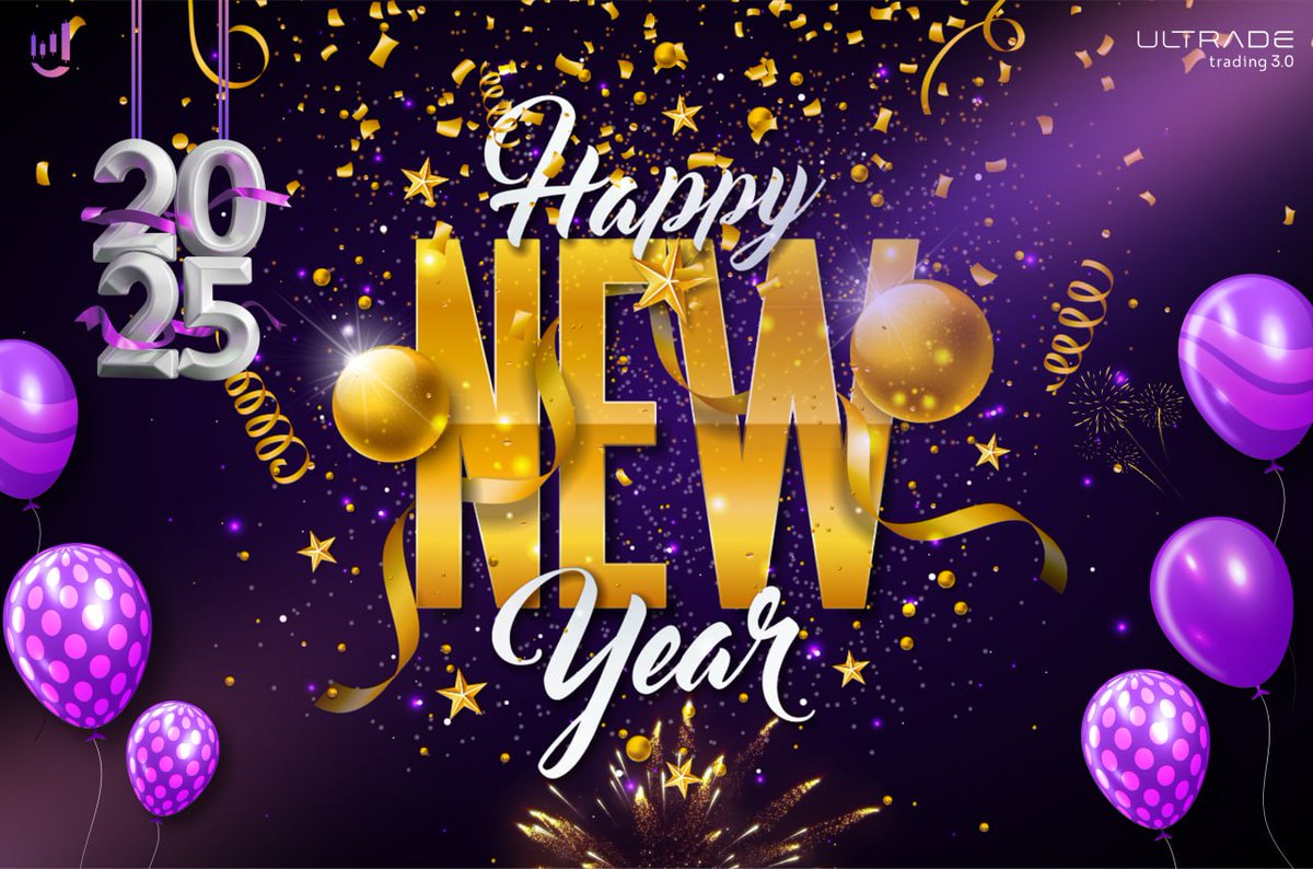 ULTRADE_org's tweet photo. Happy New Year from Team Ultrade 🎈

2025 will be the year of the NEX ⚡️ https://t.co/27VZ1veScZ