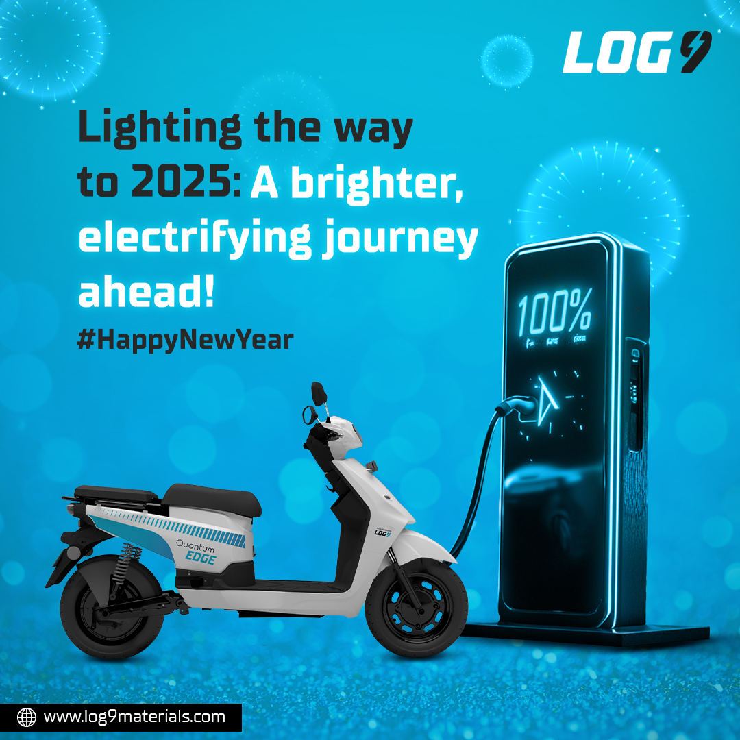 As we light up the road to 2025, let’s gear up for a brighter, electrifying future! Together, we’re driving towards innovation, sustainability, and progress.

#NewYearNewJourney #2025OnTheHorizon #Log9Materials