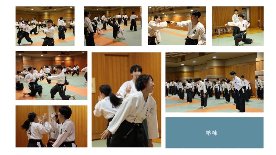 ku_taido's tweet photo. こんにちは、躰道部です🥋🤸‍♂️
12/14（土）、納会並びに幹部交代式が行われました！
納練では部員一同力の限り今年度を締めくくり、納会では大切な仲間達を送り出しました🥲
卒部なさった方々も含め、皆が誇れる躰道部であれるよう、新体制でも精進します🔥

#慶應サークル #アクロバット  #躰道 #武道 https://t.co/zFqhiH5hDM