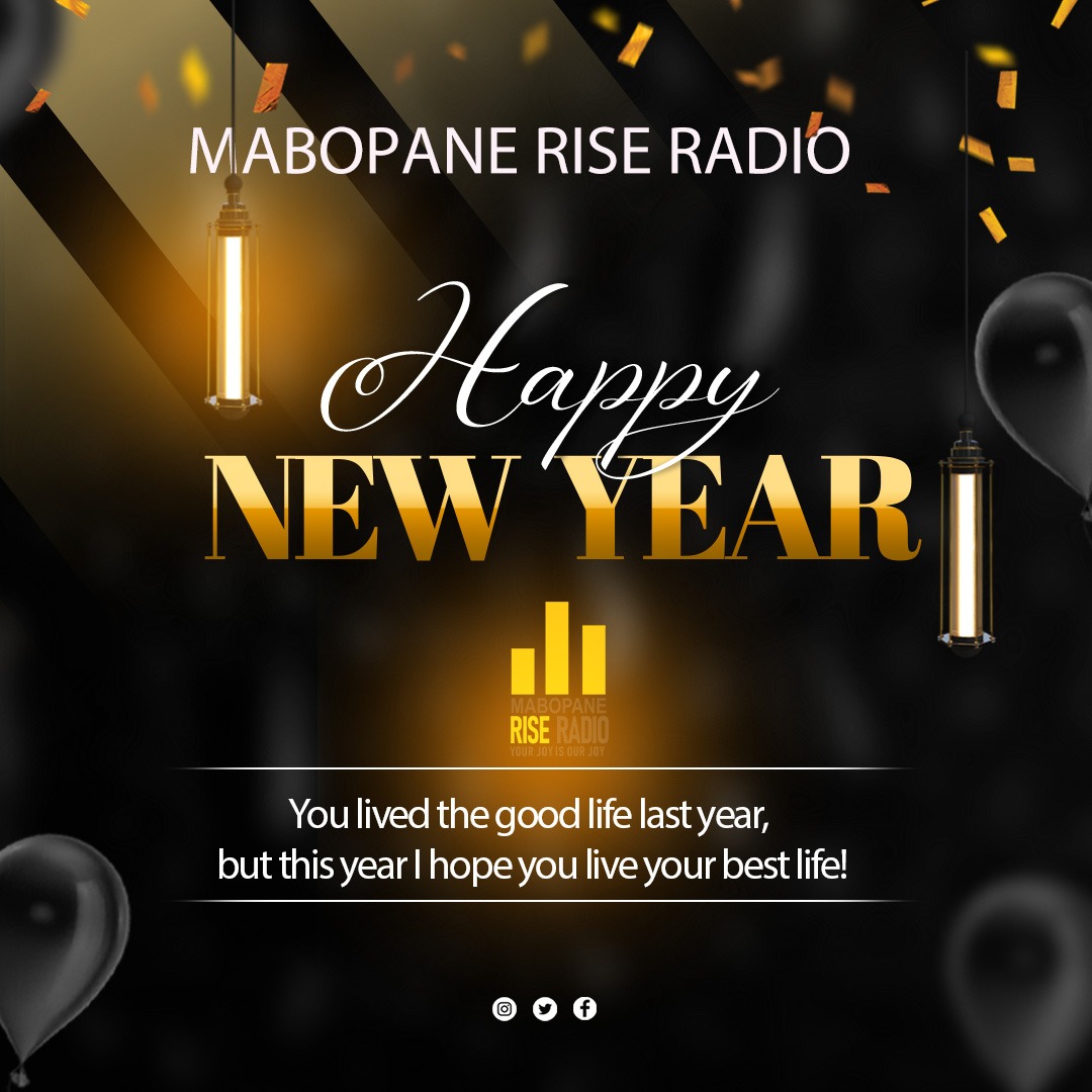 Happy New Year 2025 🥳🎉🎊

How have you crossed over? With whom? 😇

#MabopaneRiseRadio #YourJoyIsOurJoy #2025ishere