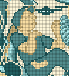 Australian icon Raygun for <a href="/basepaint_xyz/">BasePaint</a>'s 2024 year in review :)