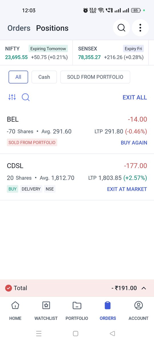 ChiragMohanC's tweet photo. @AngelOne I have sold stock from my portfolio, but amount is not reflecting in my account, please look into this matter 

#stockmarketsindia https://t.co/psgHM6buVh