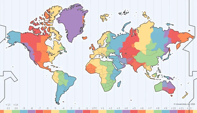 What fascinates me about this time of year is that we're all actually living in different times at the same time. 