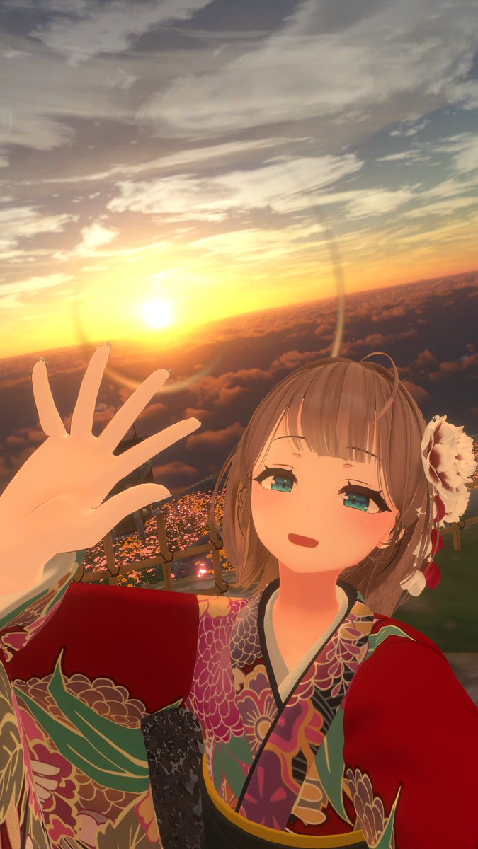 VRChat50688090's tweet image. 2025年のお正月は
ちょっと気分を変えて
袴＆ショートカットです✨

ショートの沙猫ちゃんが
とっても可愛く仕上がりました🥰

#ROTHDI
#danastudio
#沙猫ちゃんはいいぞ