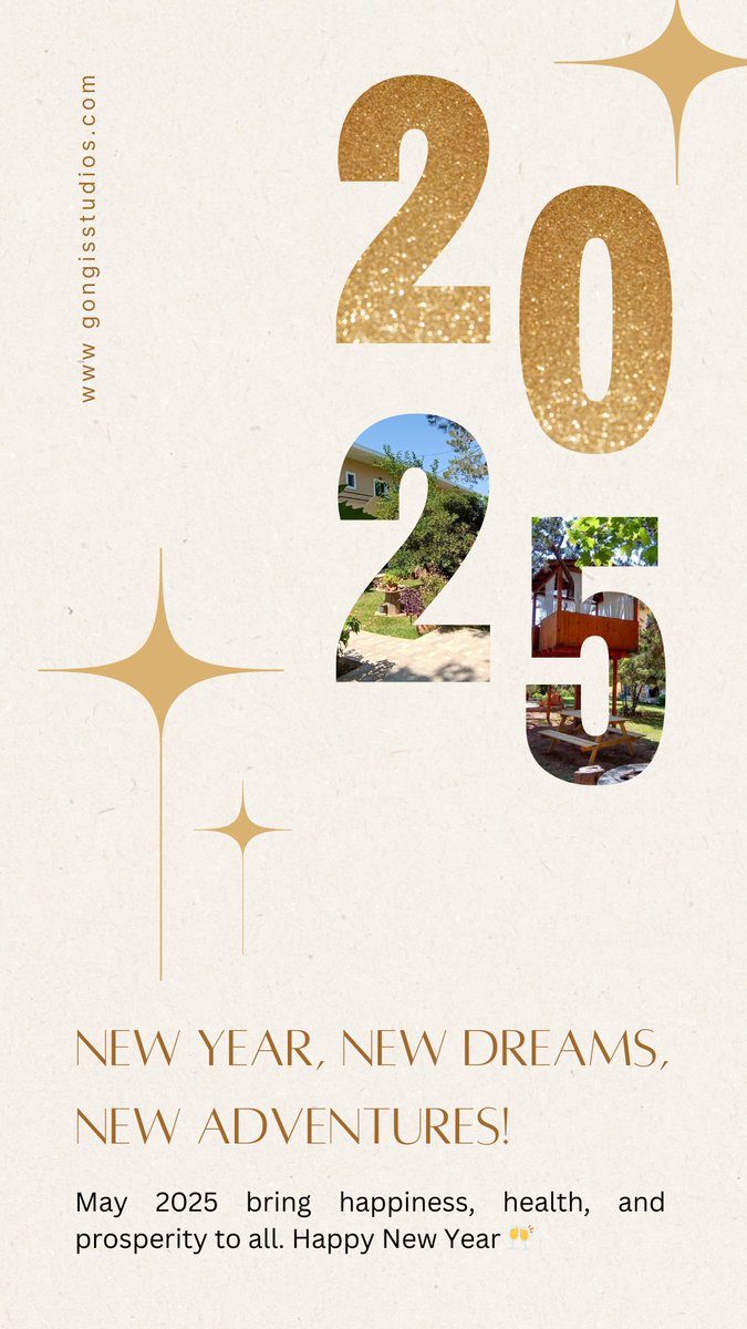 gongisstudios's tweet photo. 🎉 Happy New Year 2025
.
Wishing you a bright and prosperous New Year filled with joy, love, and success.

We look forward to welcoming you and creating unforgettable memories with us.

🔗 https://t.co/qCUUE5fK6E

#HappyNewYear #gongisstudios #corfu #welovegongis #threehouses https://t.co/DHoJH8ORko