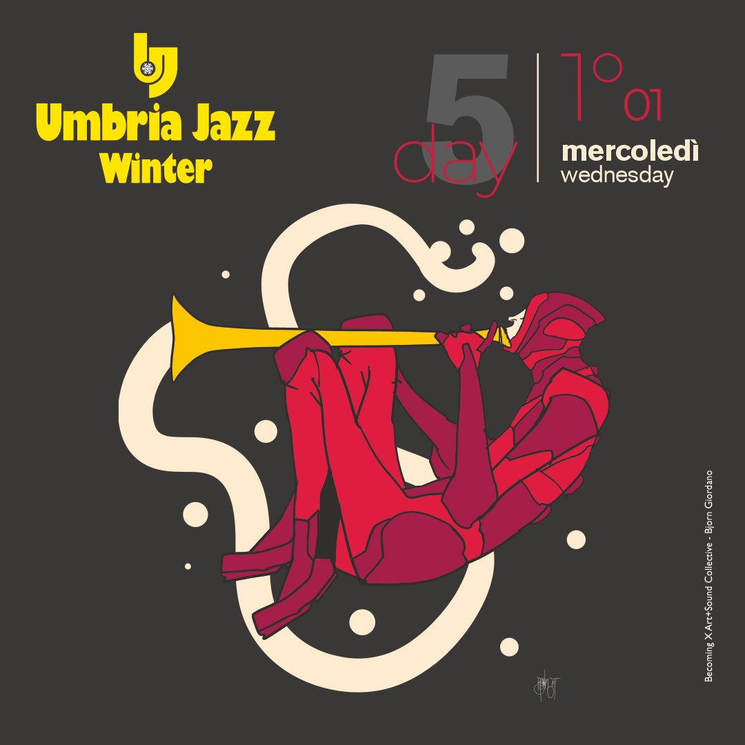 𝗗𝗮𝘆 𝟱 ❄️ #ujwinter31 

𝗕𝗶𝗴𝗹𝗶𝗲𝘁𝘁𝗶 | 𝗧𝗶𝗰𝗸𝗲𝘁𝘀 
boxol.it/UmbriaJazz/