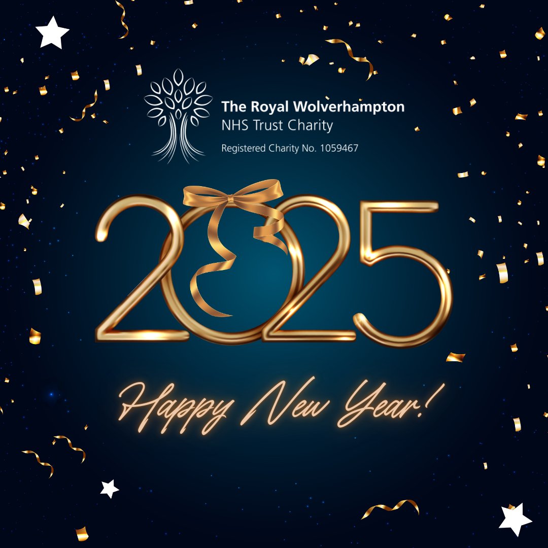 The Royal Wolverhampton NHS Trust Charity (@therwtcharity) on Twitter photo Wishing a very Happy New Year to all our wonderful patients, staff, and communities <a href="/RWT_NHS/">The Royal Wolverhampton NHS Trust π₯</a> from everyone at the RWT Charity! May this New Year fill your hearts and homes with joy and happiness. Wishing a very Happy New Year to all our wonderful patients, staff, and communities <a href="/RWT_NHS/">The Royal Wolverhampton NHS Trust π₯</a> from everyone at the RWT Charity! May this New Year fill your hearts and homes with joy and happiness.