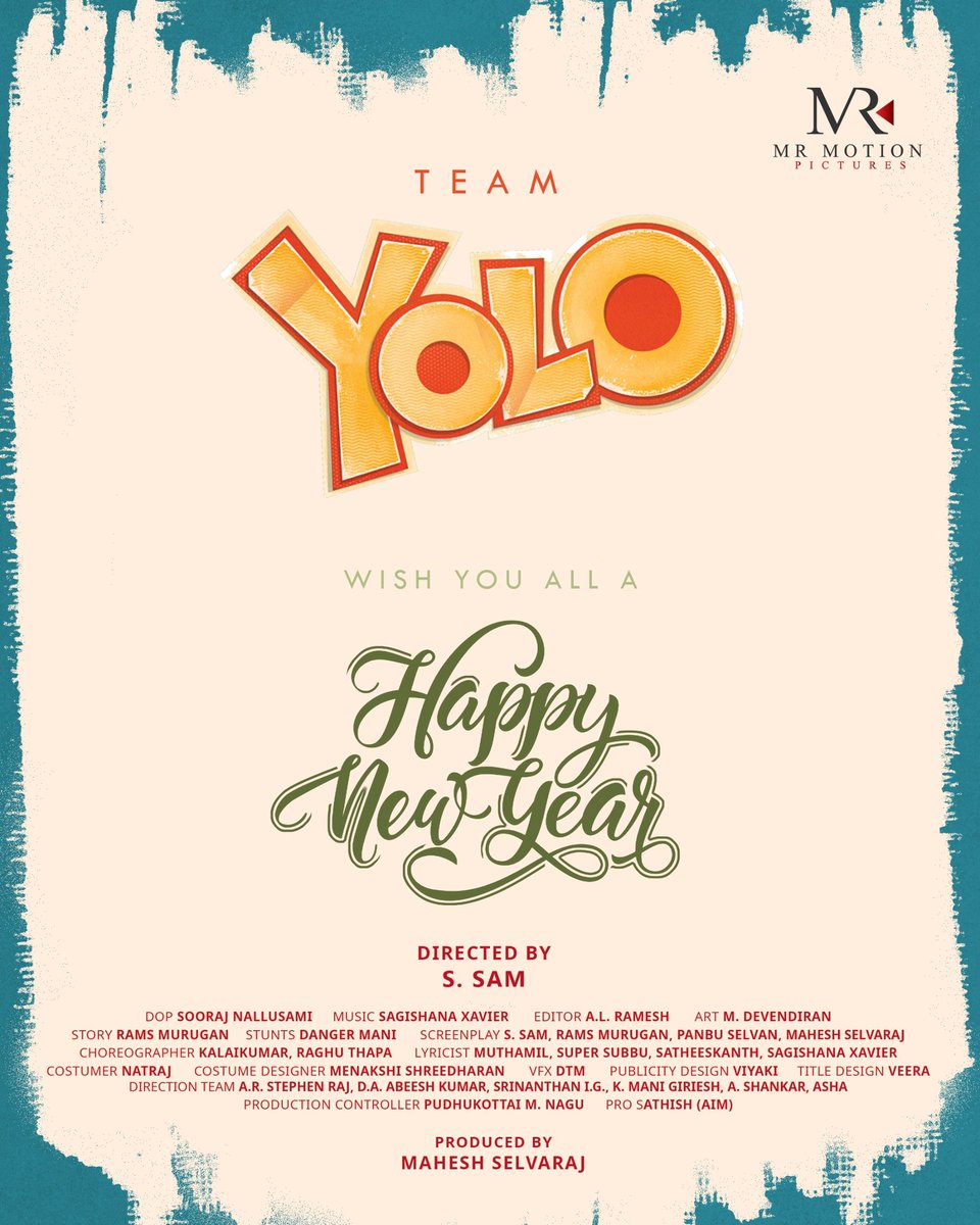 Ramesh Bala (@rameshlaus) on Twitter photo Team YOLO wishes you a Happy and Prosperous New Year 2025🎉🎉
#yolo
#youonlyliveonce
<a href="/mrmpmovies/">M R MOTION PICTURES</a> <a href="/ActorDev_offl/">Dev</a> <a href="/Samthecreator/">Samdir</a> <a href="/Devu_devika77/">Devika Satheesh</a> <a href="/Akashpremkumar3/">Akash Premkumar</a> <a href="/badavagopi/">badava gopi Actor</a> <a href="/VJNiki2/">VJ Nikki</a> <a href="/soorajnallusami/">Sooraj Nallusami</a> <a href="/x_sagishna/">Sagishna Xavier</a> <a href="/rkcutx/">rkcutx</a> <a href="/teamaimpr/">Team AIM</a> Team YOLO wishes you a Happy and Prosperous New Year 2025🎉🎉
#yolo
#youonlyliveonce
<a href="/mrmpmovies/">M R MOTION PICTURES</a> <a href="/ActorDev_offl/">Dev</a> <a href="/Samthecreator/">Samdir</a> <a href="/Devu_devika77/">Devika Satheesh</a> <a href="/Akashpremkumar3/">Akash Premkumar</a> <a href="/badavagopi/">badava gopi Actor</a> <a href="/VJNiki2/">VJ Nikki</a> <a href="/soorajnallusami/">Sooraj Nallusami</a> <a href="/x_sagishna/">Sagishna Xavier</a> <a href="/rkcutx/">rkcutx</a> <a href="/teamaimpr/">Team AIM</a>